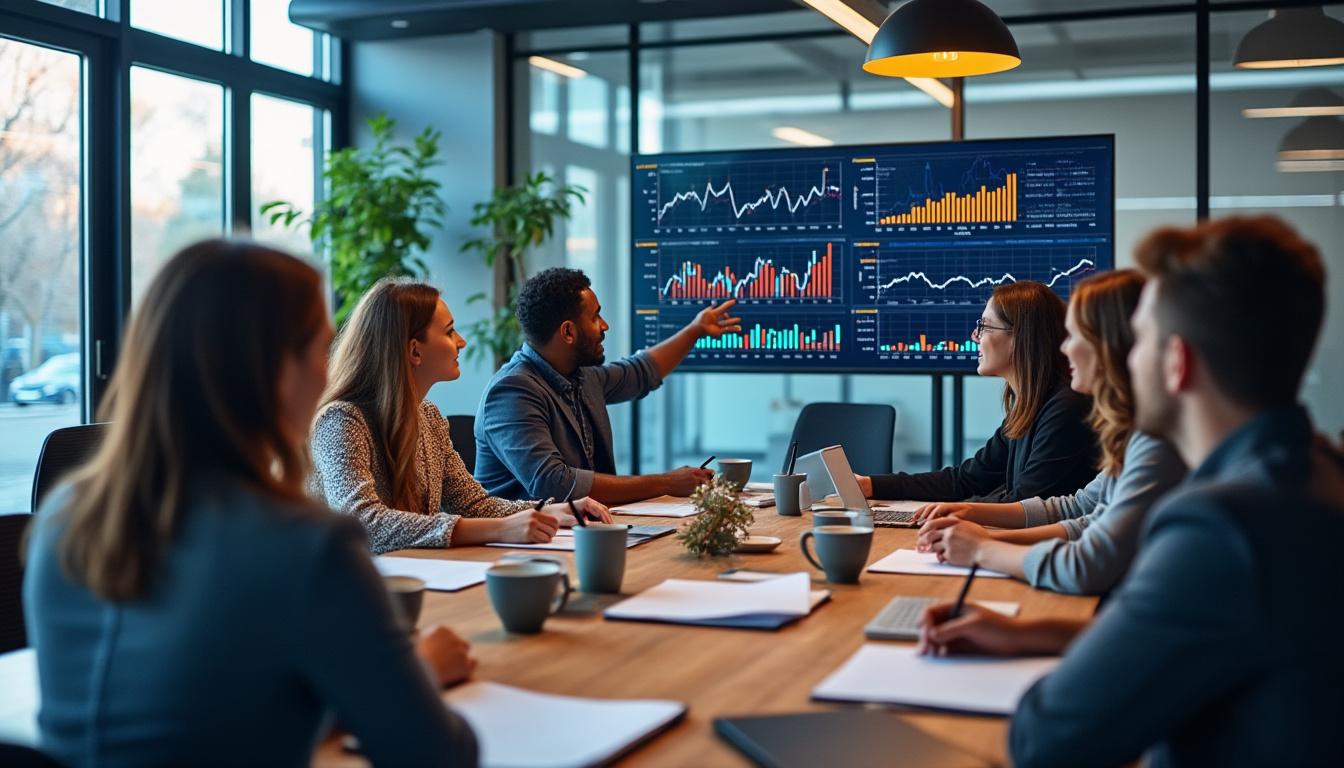 Illustration: Définition et enjeux du reporting en temps réel marketing