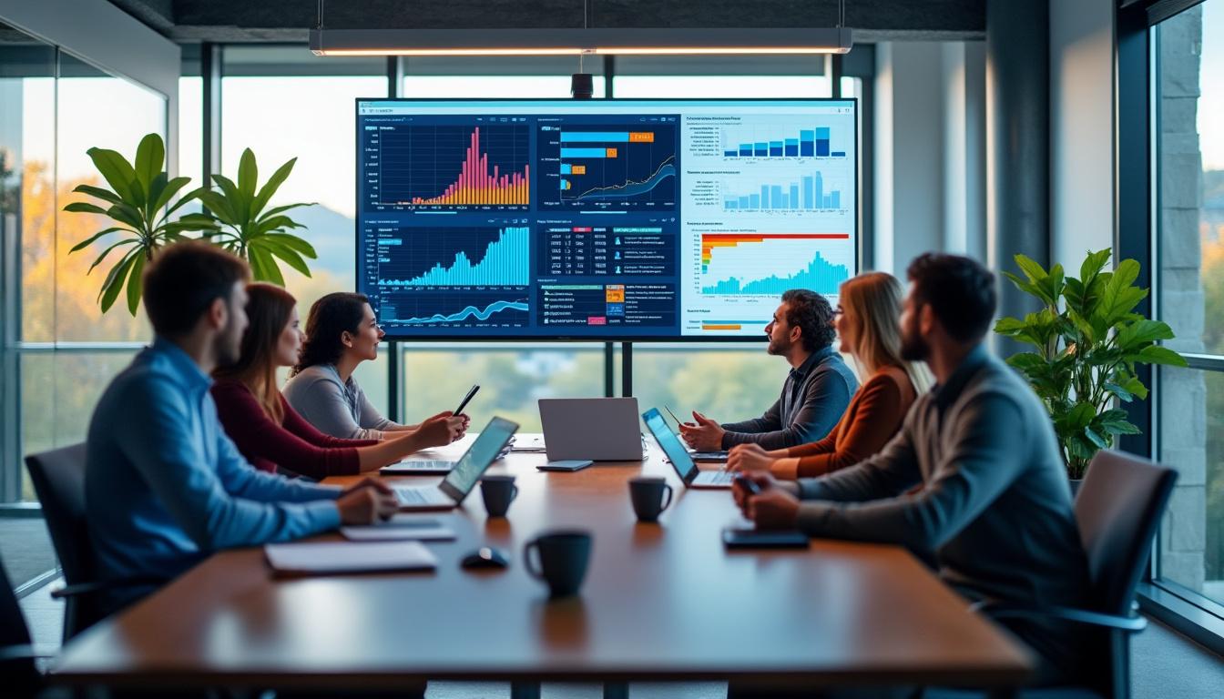 Illustration: Objectifs et avantages du reporting en temps réel marketing
