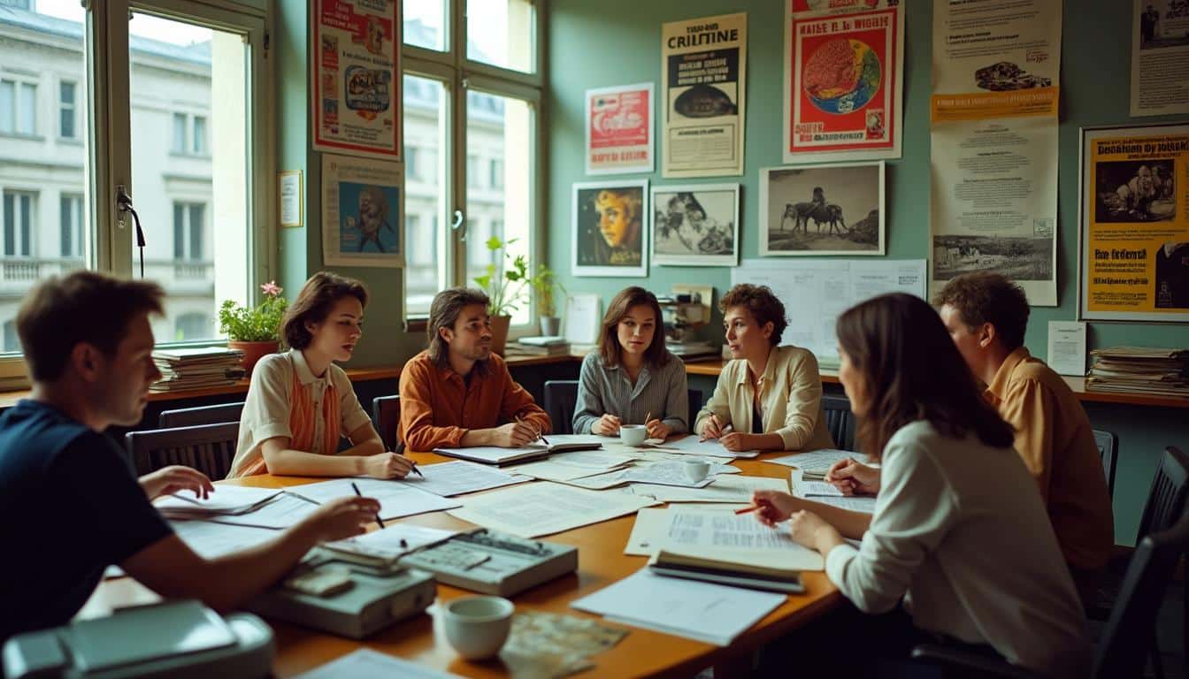 Illustration: Origines et histoire de la mercatique en France