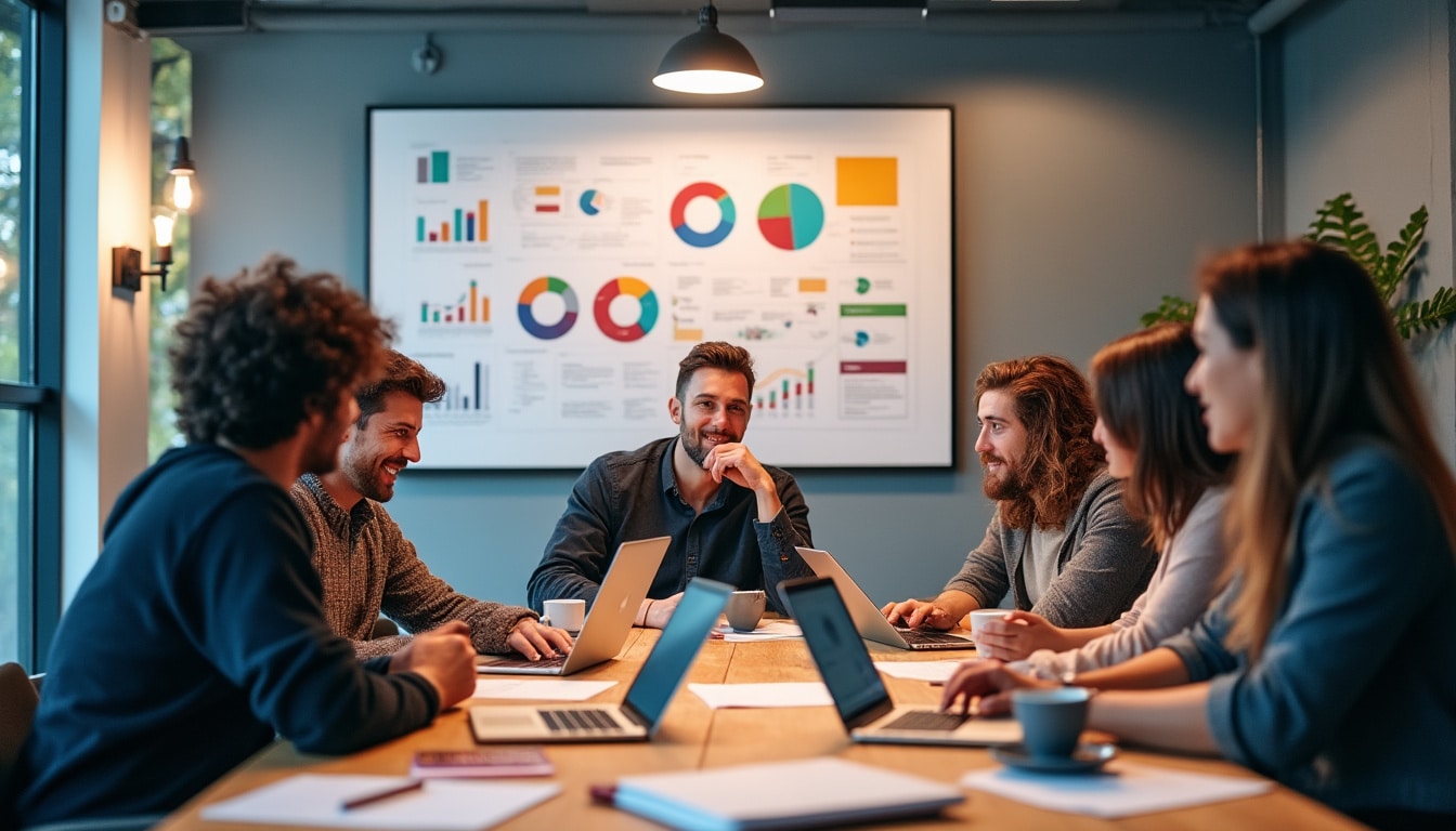 Illustration: Objectifs et avantages du content marketing pour les entreprises