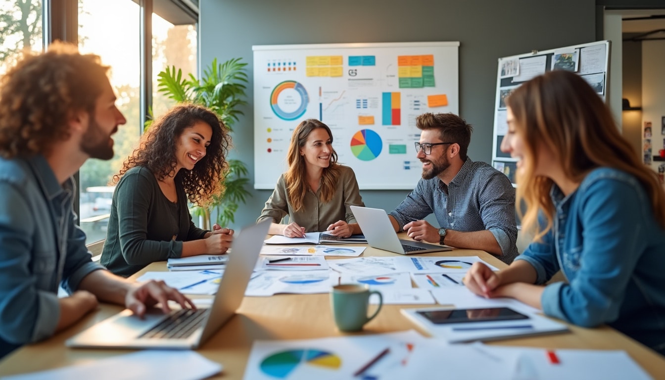 Illustration: Les objectifs et fonctions de la mercatique