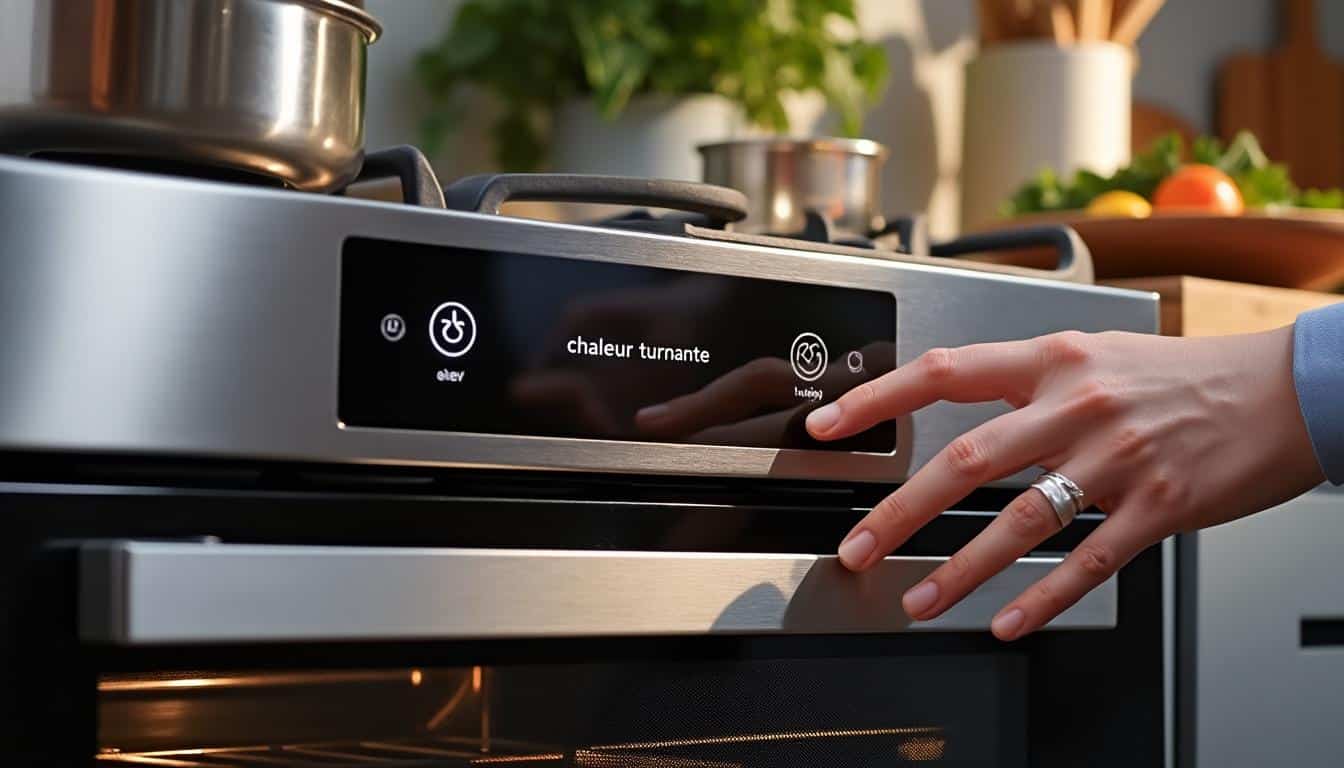 Illustration: Chaleur tournante : principe et différence avec la chaleur traditionnelle