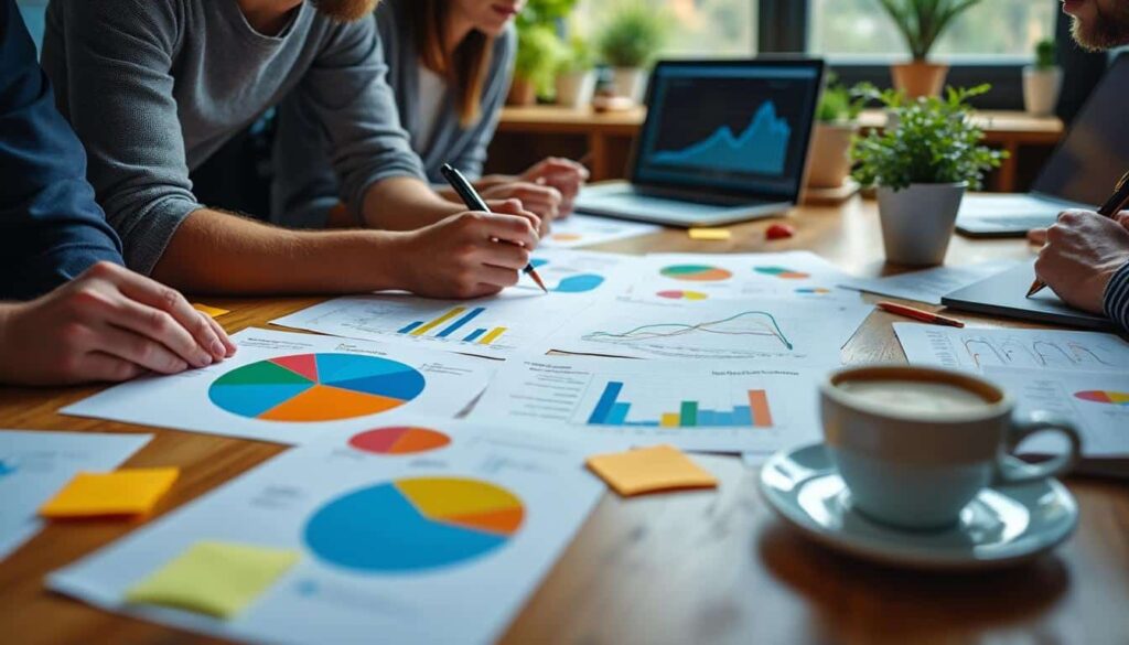 Tableaux de corrélation entre impressions, engagement et résultat : guide pratique