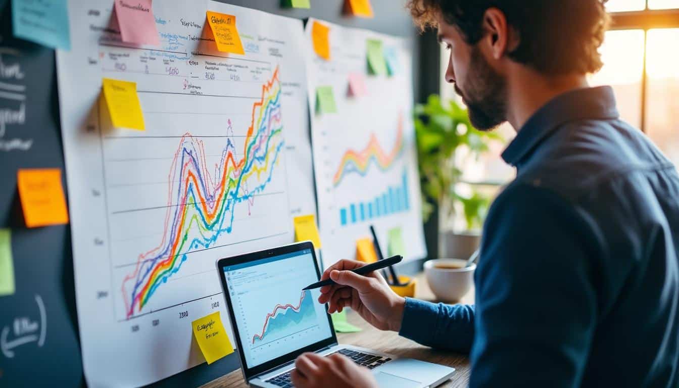 Illustration: Comprendre les tableaux de corrélation du trafic et de l’évolution de l’audience : pourquoi sont-ils essentiels ?
