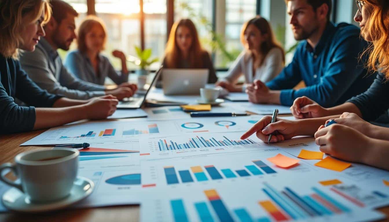 Illustration: Explorer les différents formats de tableaux de corrélation du trafic et de l’évolution de l’audience