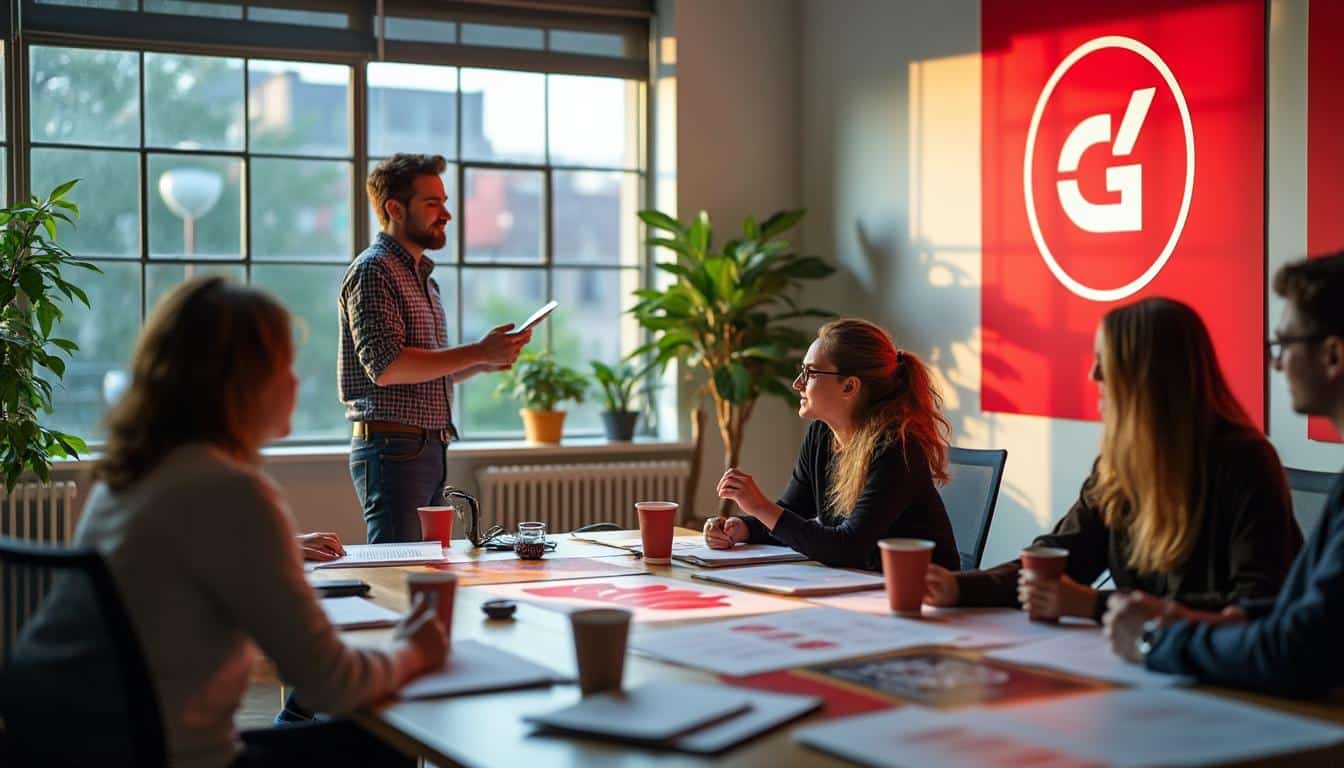 Illustration: Ce que la couleur rouge évoque dans un logo et son influence sur la marque