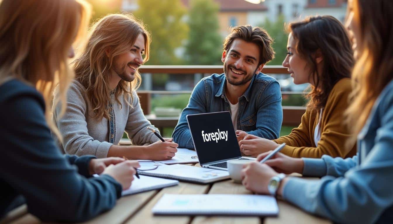 Le logo de foreplay : clé d’un workflow créatif réussi en marketing