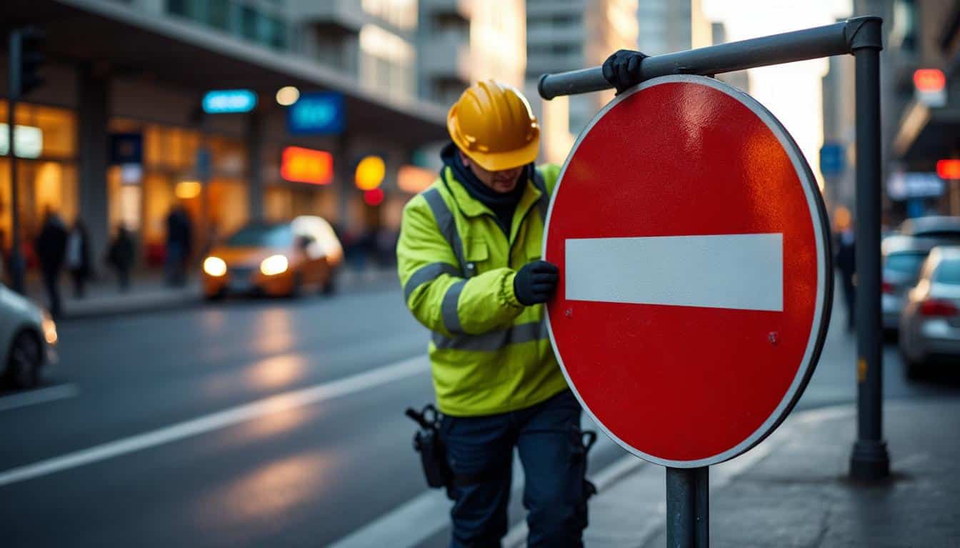 Illustration: Comprendre le rôle essentiel du logo d’interdiction dans la signalisation