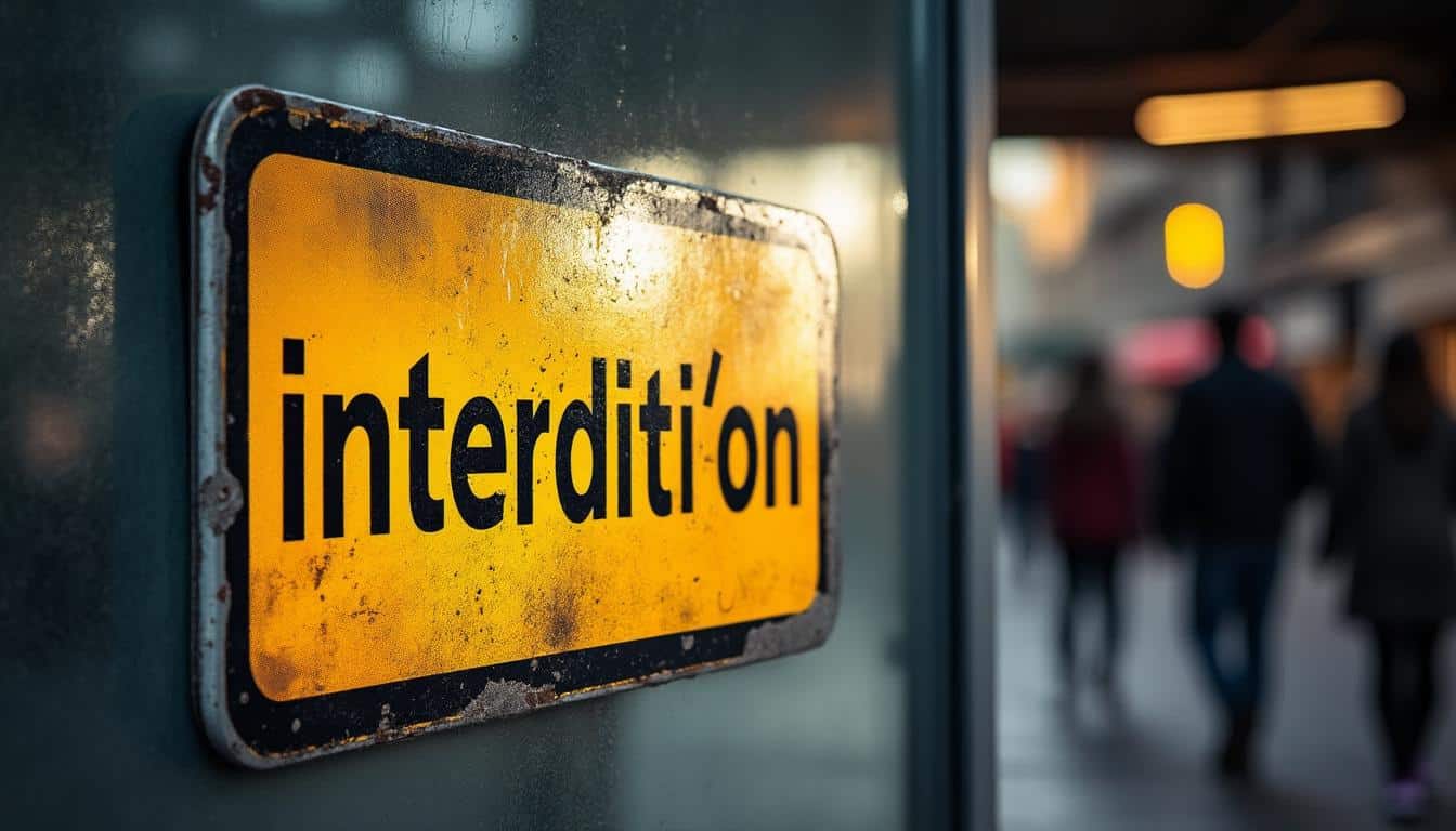 Logo d’interdiction : comprendre, choisir et installer efficacement