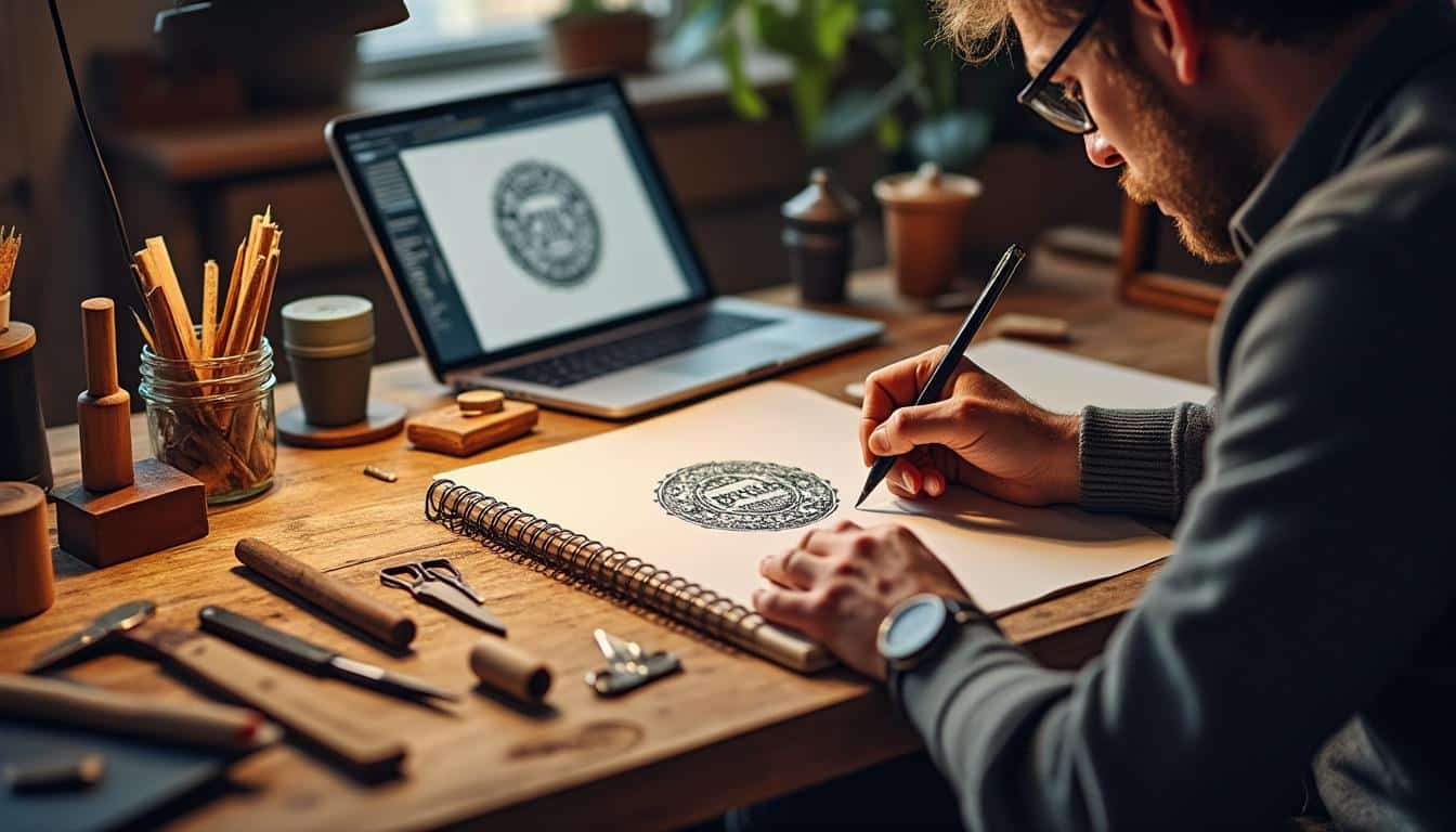 Illustration: Comment créer un logo artisanal qui reflète parfaitement votre métier