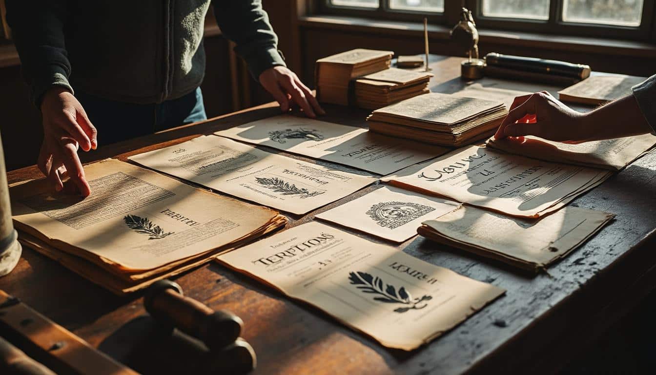 Illustration: L’histoire fascinante du logo des notaires à travers le temps