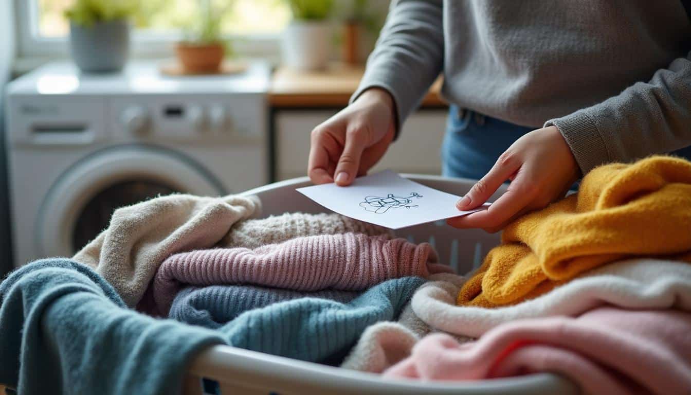 Illustration: Décrypter les symboles des étiquettes pour un entretien parfait