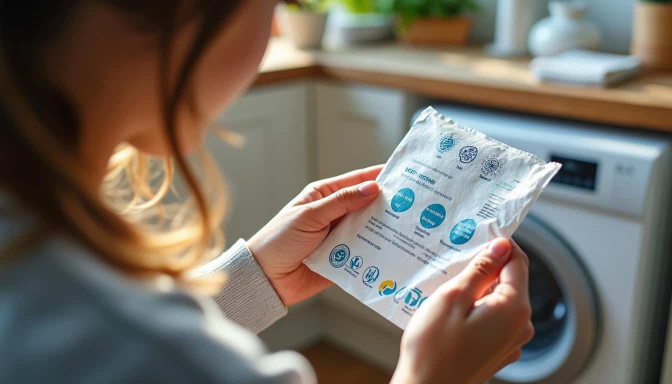 Illustration: Comment déchiffrer les symboles sur les emballages de lessive pour machine