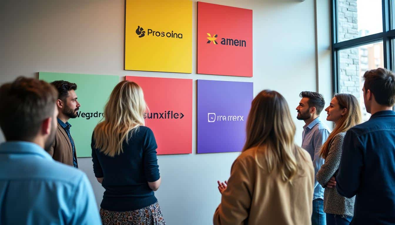 Illustration: Comment la teinte d’un logo façonne l’identité et les valeurs d’une entreprise