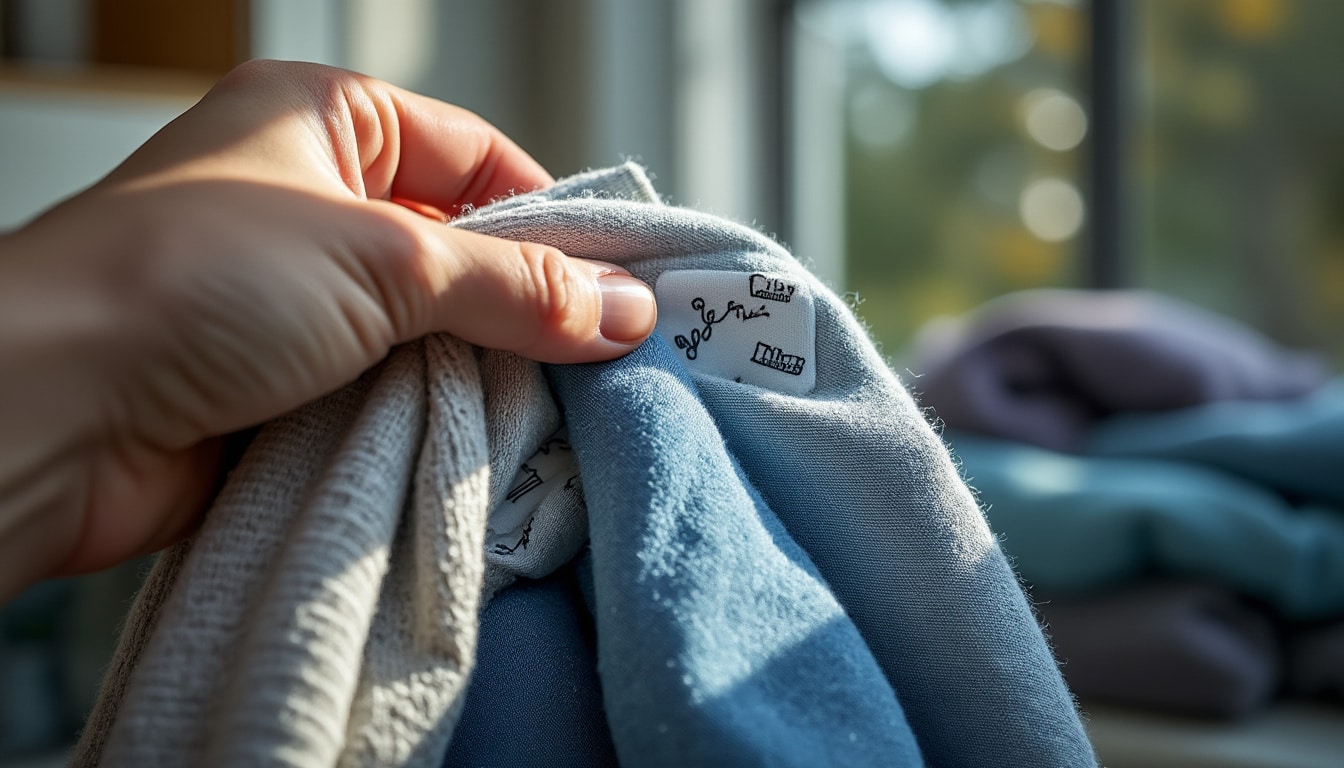 Illustration: Comprendre les symboles essentiels sur les étiquettes de lavage