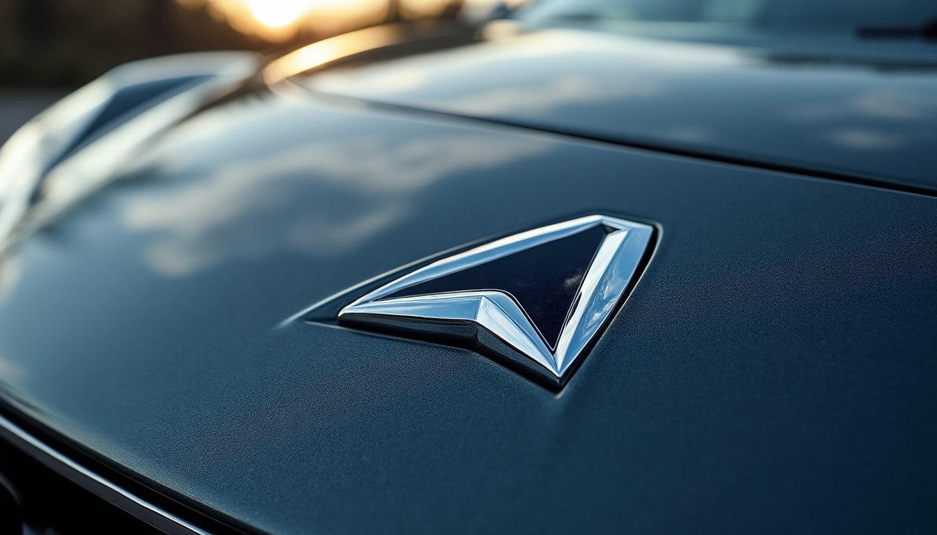 Logo de voiture triangle : symbole puissant et design unique