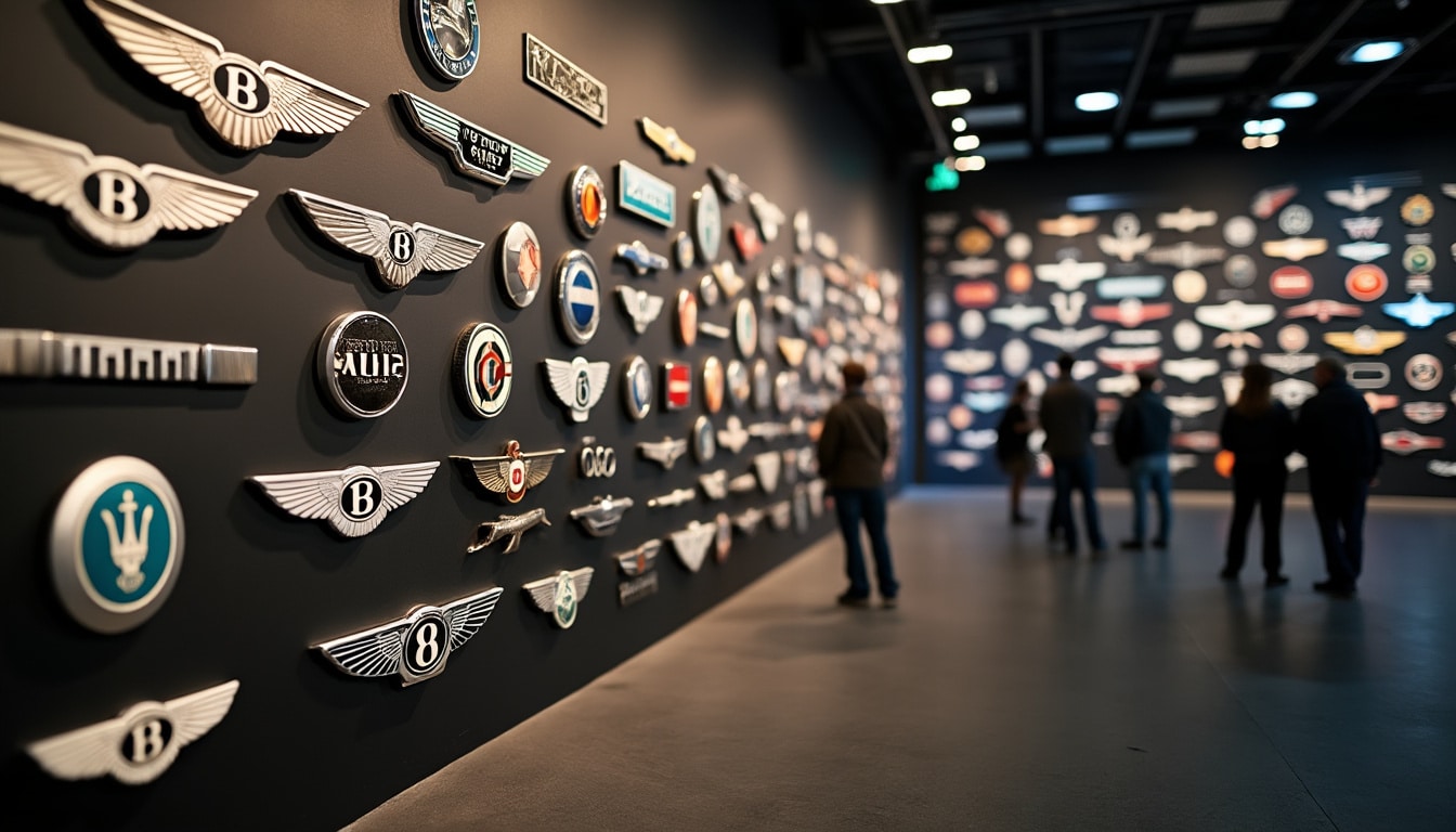 Illustration: Découvrir les logos de voitures à ailes : un inventaire complet et visuel