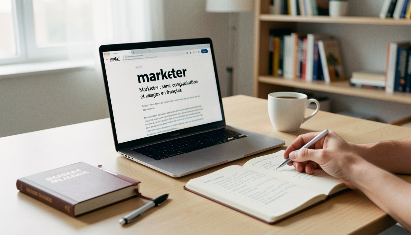 Marketer : sens, conjugaison et usages en français
